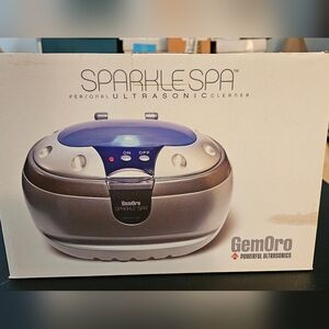GemOro Sparkle Spa Ultrasonic Jewelry Cleaner